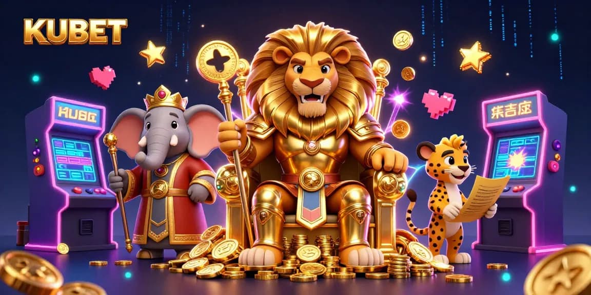 Experience KUBET’s vibrant casino atmosphere with engaging characters and dynamic gaming elements.