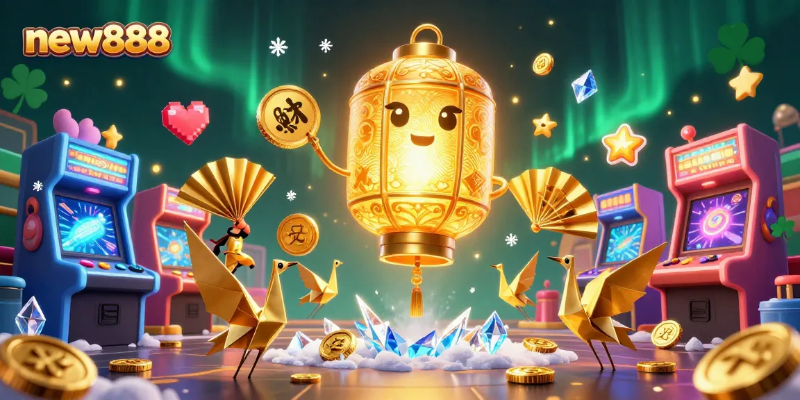 Experience thrilling gameplay at new888 with vibrant characters and casino-style visuals.