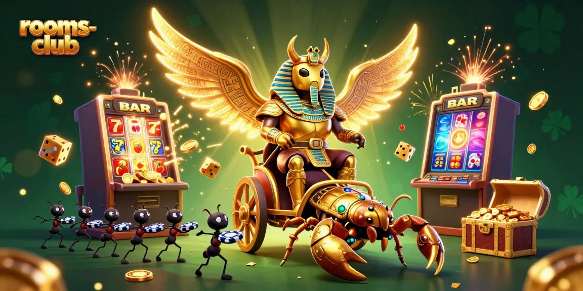 Menangkan jackpot dengan rooms-club dalam ilustrasi kasino yang penuh warna dan fasilitas permainan yang menakjubkan.