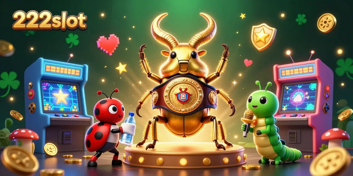 Pemain 222slot mengalahkan jackpot dengan ilustrasi kartun imersif dari karakter unik dalam gaya kasino daring.