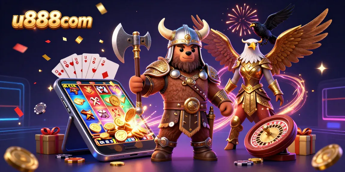 Engage with the thrilling slots scene at u888com featuring mythical characters and vibrant games.
