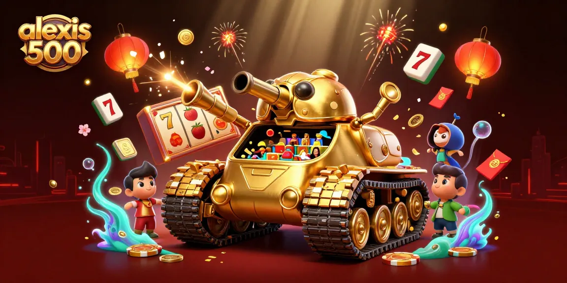 Engage with the vibrant casino experience of alexis 500 featured with golden beetle casino tank.