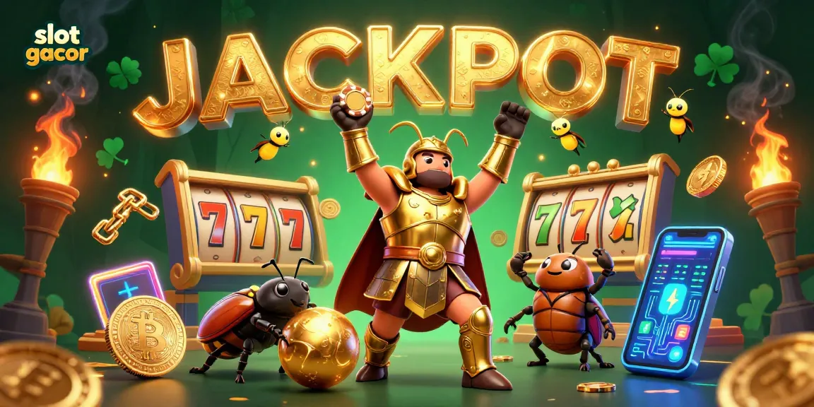 Explore the excitement of slot gacor with vibrant 3D characters and casino elements in dynamic play.