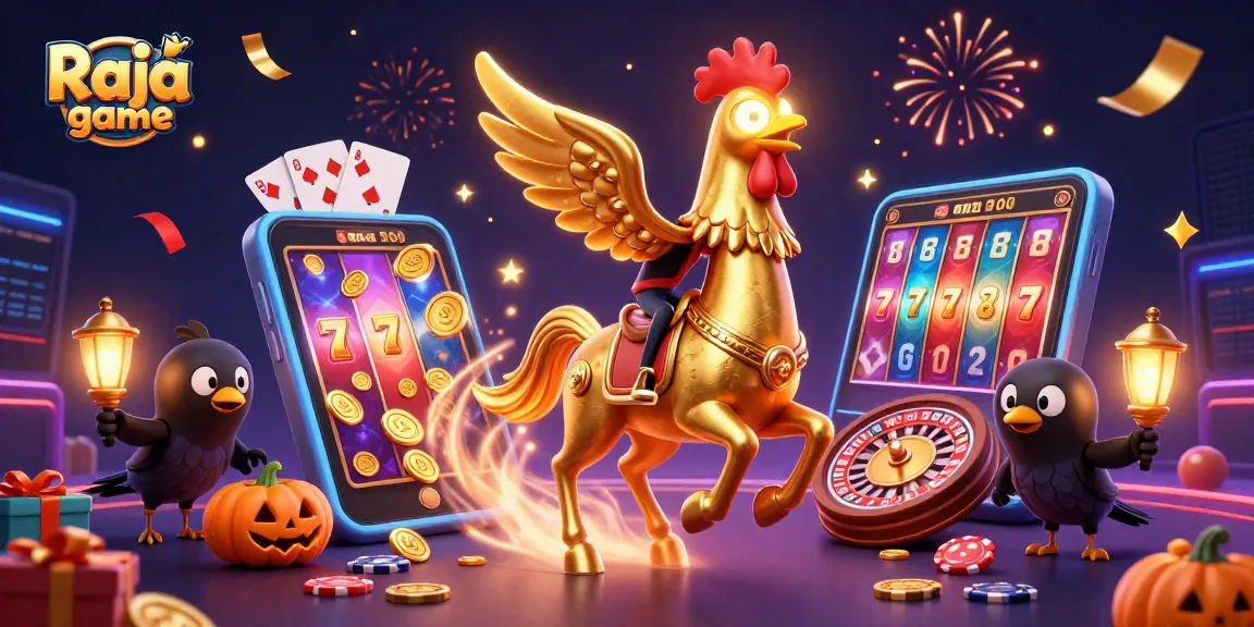 Experience thrilling gameplay at Raja game with vibrant slot machines and casino excitement.