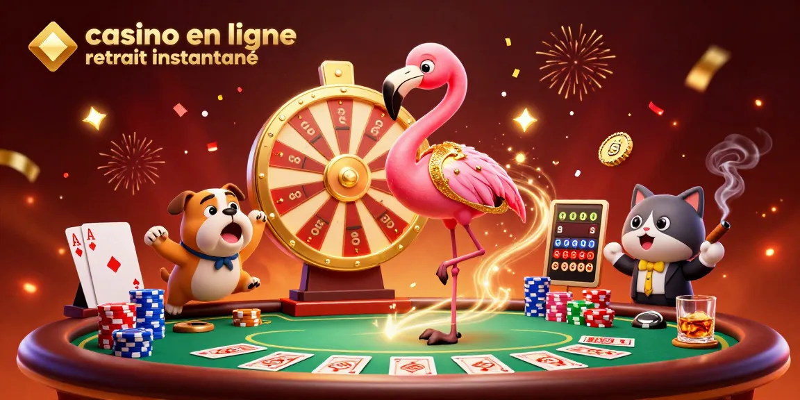 Vivez des retraits instantanés au casino en ligne retrait instantané avec une célébration excitante de jeu télévisé.