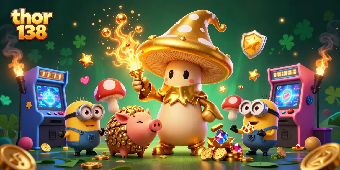 Gambarkan aksi kaya kemenangan dengan thor 138 saat bermain game kasino yang penuh energi