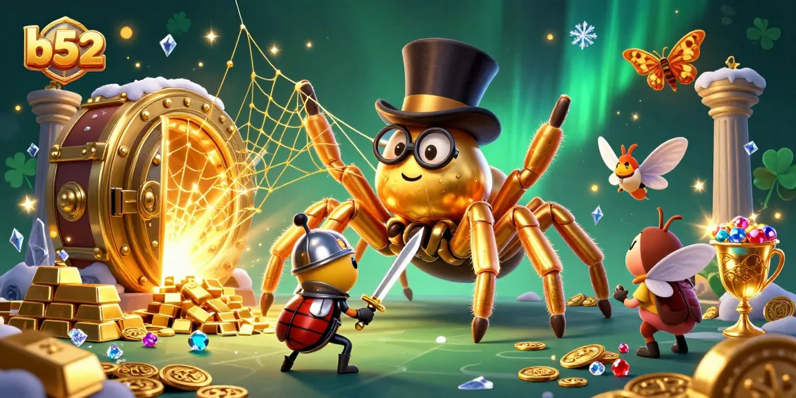 Experience thrilling gameplay at b52 casino with a captivating 3D illustration of action-packed adventures.