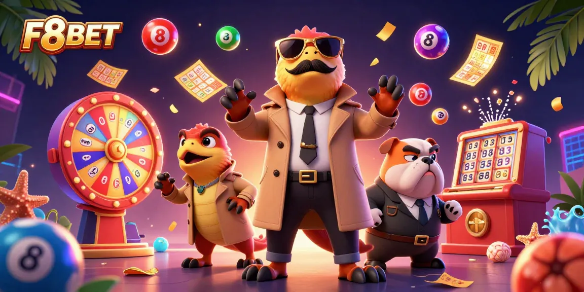 Experience the thrilling atmosphere of F8BET as three raptors cleverly disguise themselves in a casino.