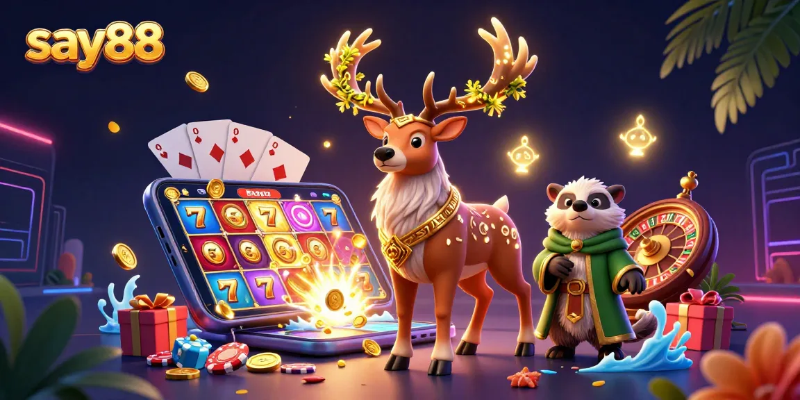 Experience say88's thrilling casino adventures with interactive games and vibrant characters.