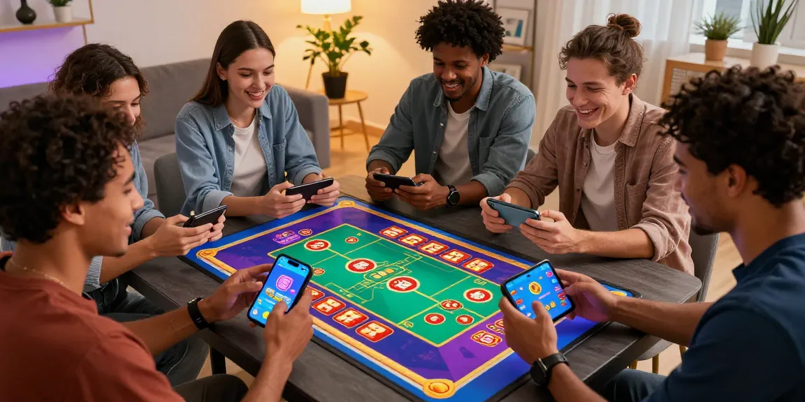 Join game with friends in an exciting online casino app, showcasing vibrant gameplay and social interaction.