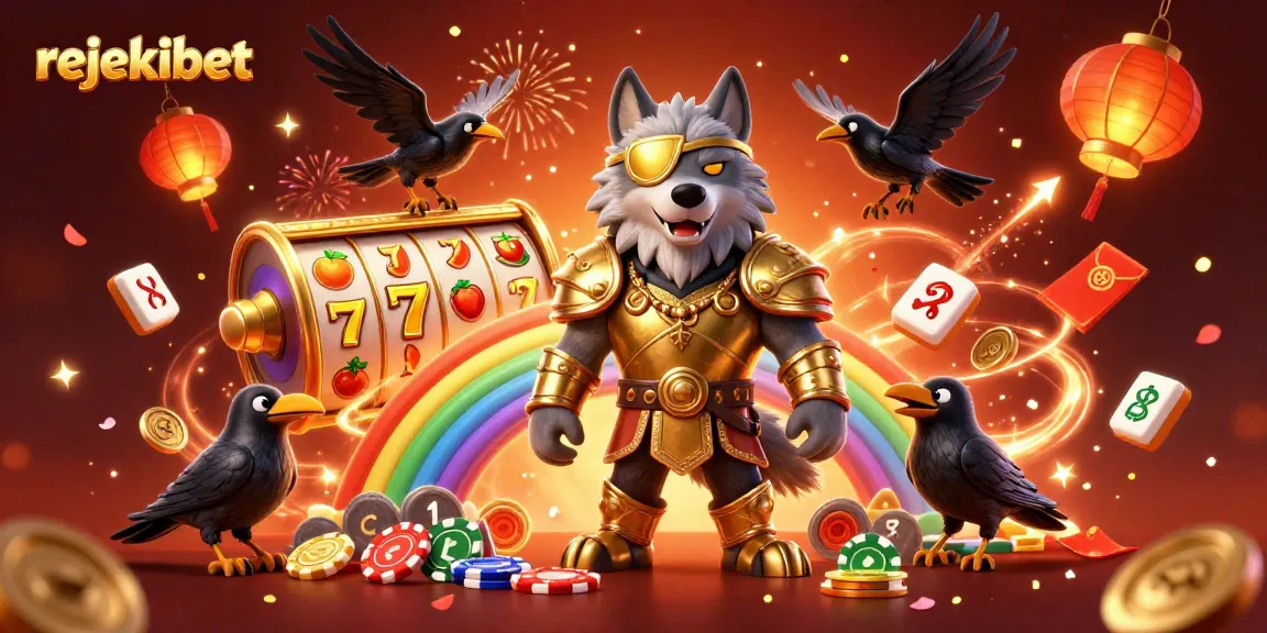 Experience thrilling gameplay with rejekibet, featuring vibrant slot symbols and dynamic elements.