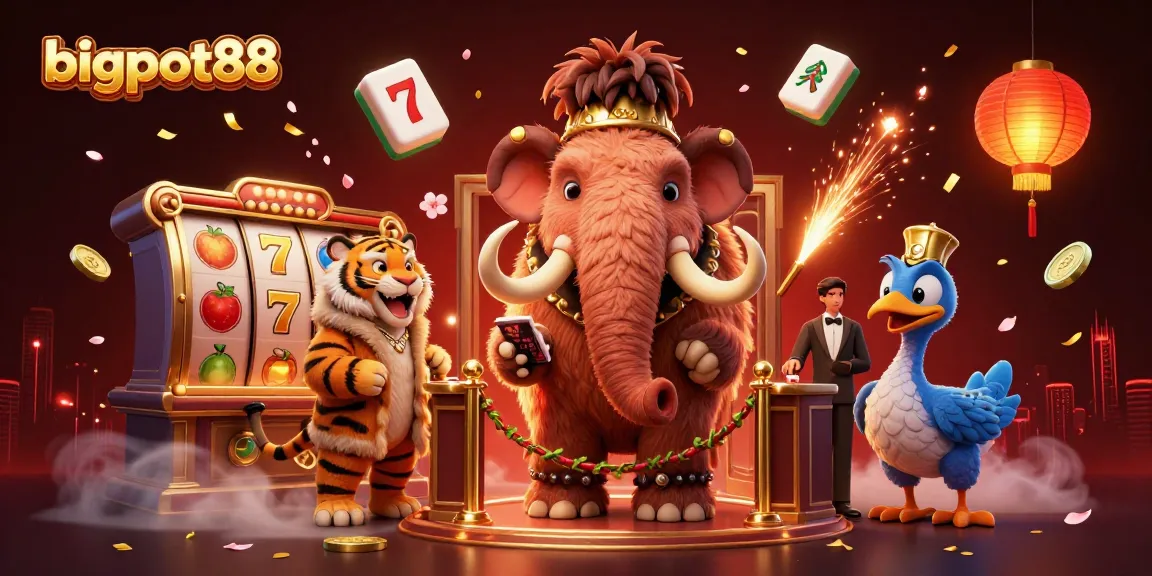 Experience thrilling gaming moments with bigpot88’s vibrant 3D casino characters in action.