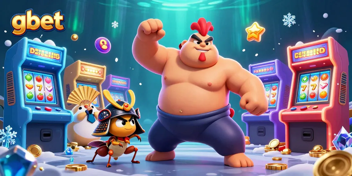 Experience thrilling gameplay at gbet with vibrant characters and exciting casino elements.