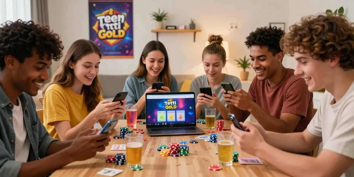 Friends enjoying Teen Patti Gold game; Click here for real cash rewards!