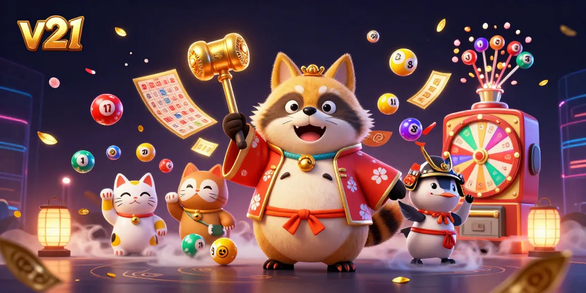 Raih keberuntungan di v21 dengan ilustrasi ceria kasino dan peluang jackpot!