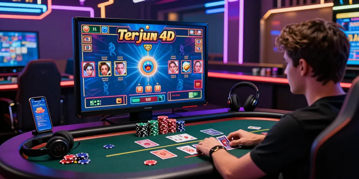 Pengalaman terjun4d di kasino online dengan pemain dan antarmuka permainan yang menarik.