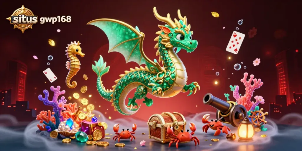 Situs gwp168 menghadirkan petualangan bermain slot penuh harta karun di lautan bawah.