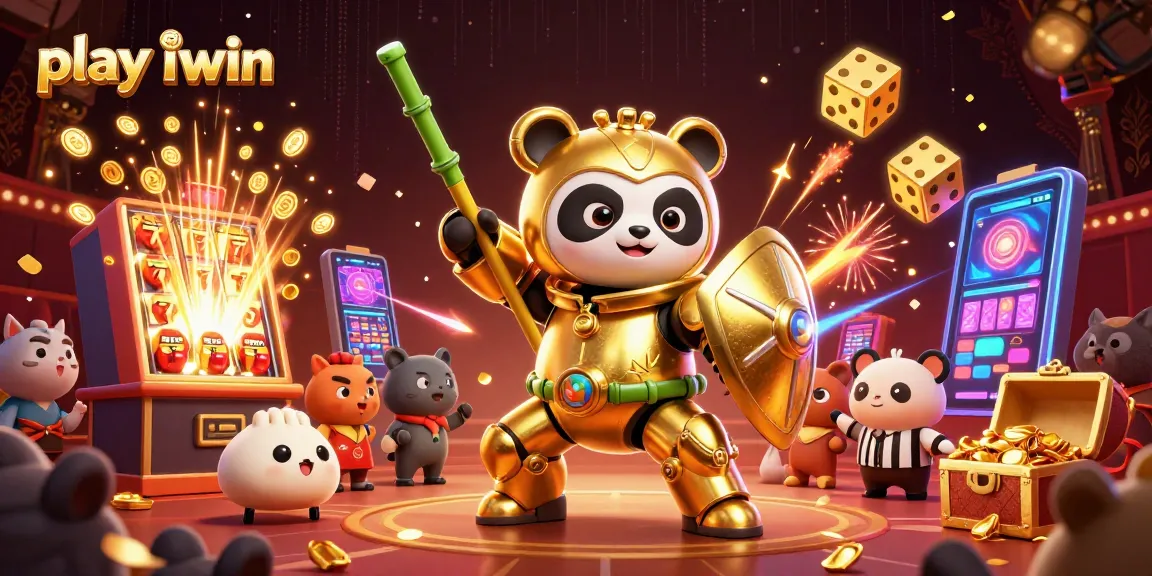 Play iwin games with cinematic excitement in a dynamic 3D illustrated casino arena.