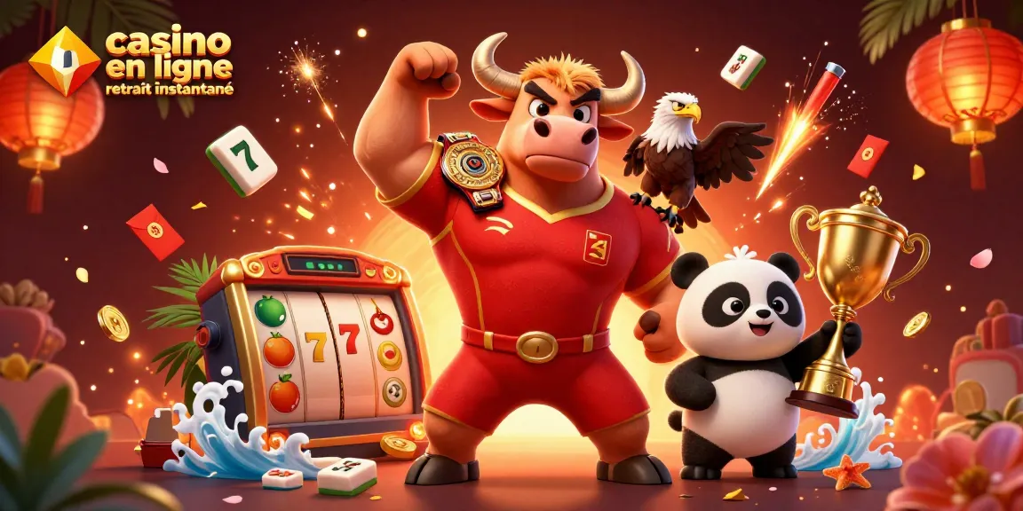Win big at casino en ligne retrait instantané with dynamic characters celebrating immediate withdrawals.