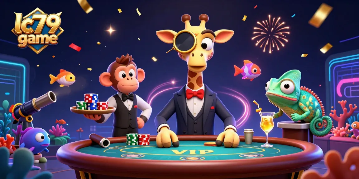 Chơi game bắn cá lc79 game cùng các nhân vật vui nhộn và hiệu ứng sống động.