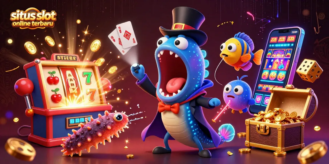 Experience the excitement of situs slot online terbaru with vibrant 3D characters showcasing thrilling jackpot action.