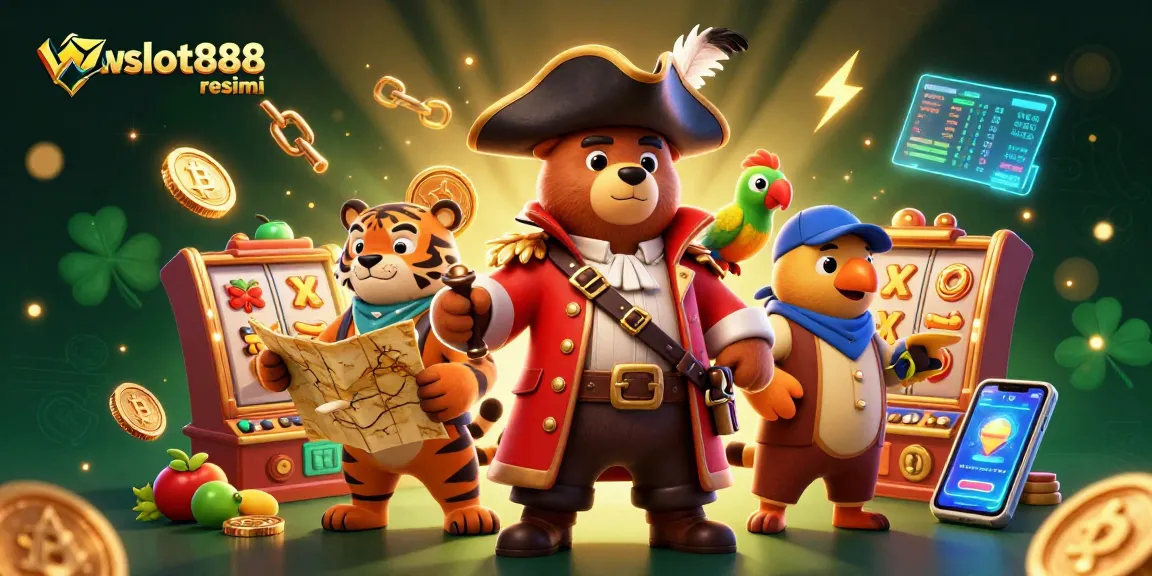 Slot permainan dengan simbol jackpot pada wslot888 resmi, menjanjikan kemenangan nyata untuk pemain.