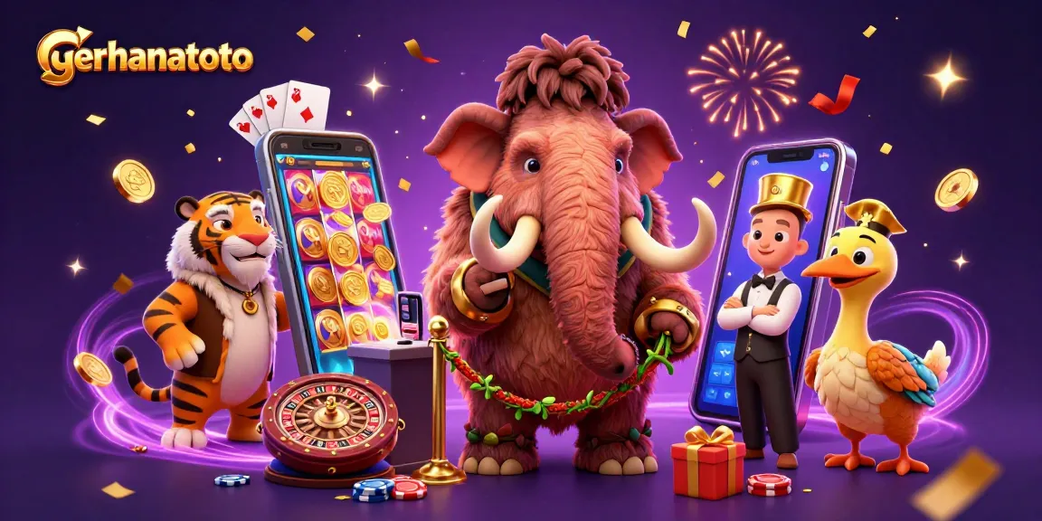 Dapatkan pengalaman terbaik di gerhanatoto saat bermain dengan bouncer mamut berbulu dan tamu VIP!