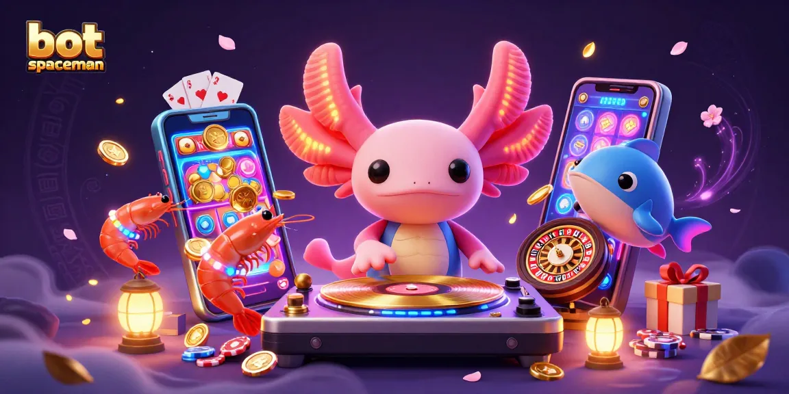 Experience big wins with the bot spaceman in an exciting casino atmosphere filled with vivid game elements.