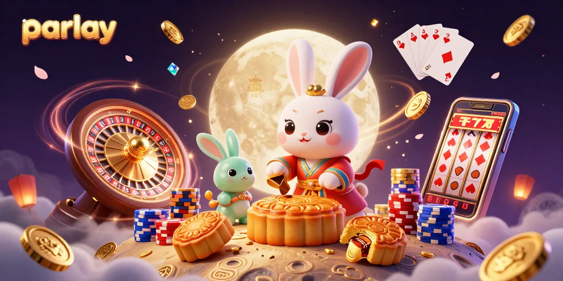 Place parlay bets with the moon rabbit at a vibrant online casino filled with action.