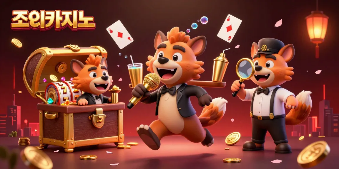 Experience the thrill of 조이카지노 with vibrant casino fun packed with hyenas and lively games.