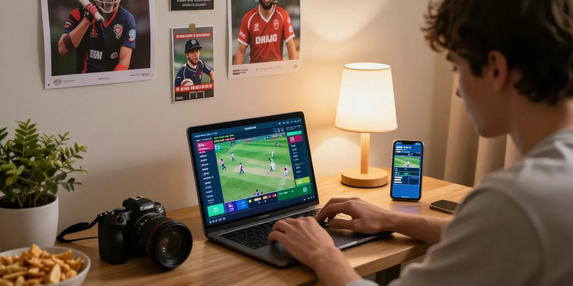 Engaging Fair online cricket betting experience at home with lively atmosphere.